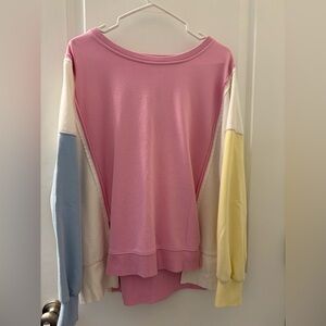 Fate Colorblock pullover